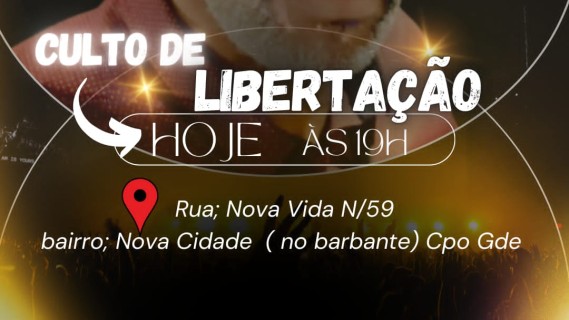 CULTO DE LIBERTAÇÃO